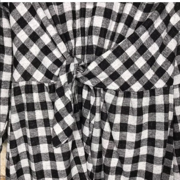 New Zara Girls Mini Buffalo Check Dress Size 9 - Picture 6 of 7